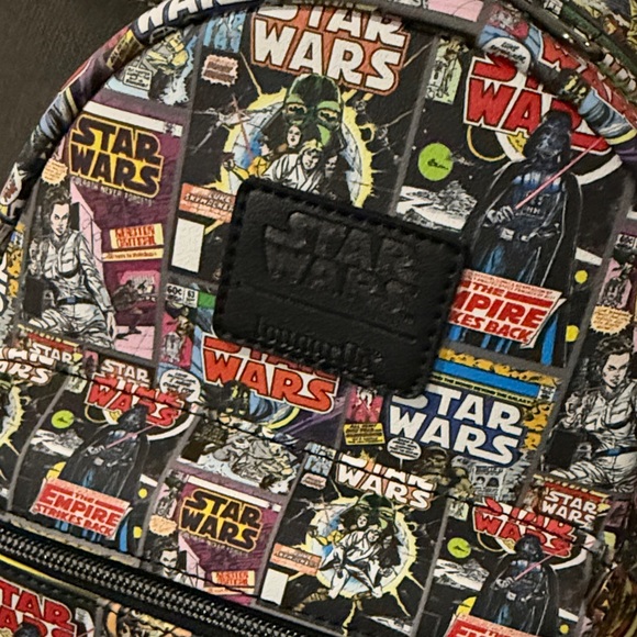 Loungefly Star Wars GameStop Darth Vader Backpack NWT - Picture 3 of 3